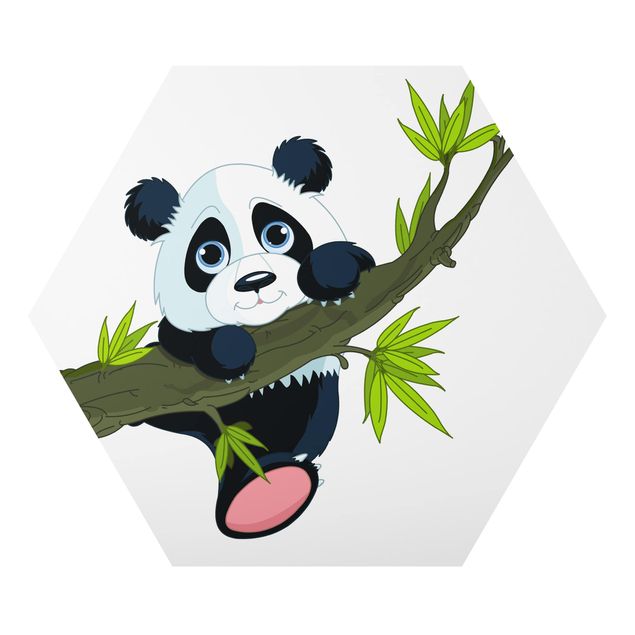 Prints animals Climbing Panda