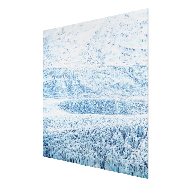Prints modern Icelandic Glacier Pattern