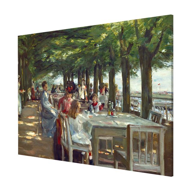 Art styles Max Liebermann - The Restaurant Terrace Jacob