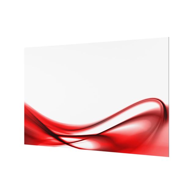 Glass Splashback - Red Touch - Landscape 2:3