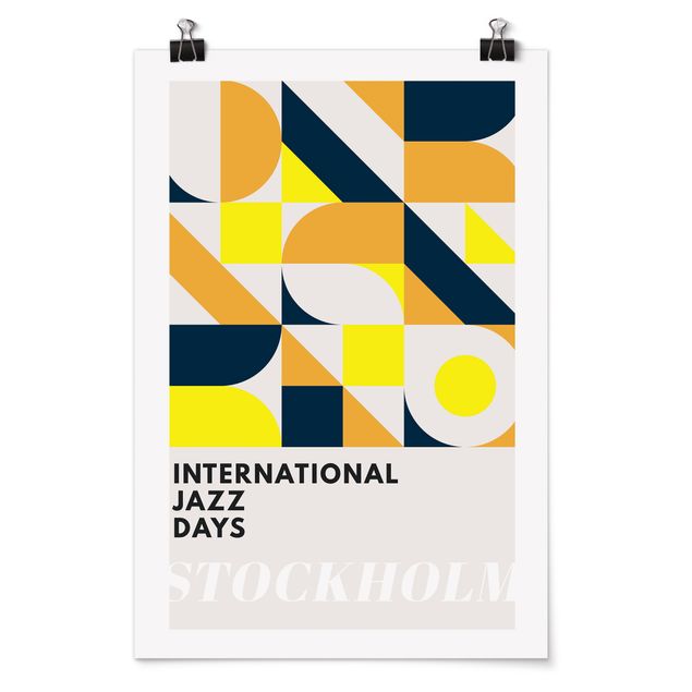 Framed quotes Jazz Days Stockholm