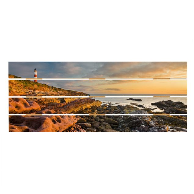 Rainer Mirau Tarbat Ness Ocean & Lighthouse At Sunset