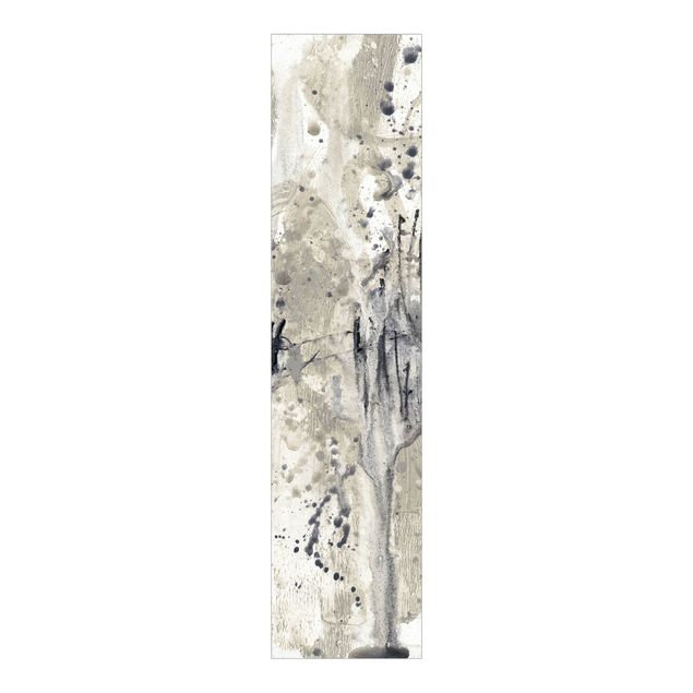 Sliding panel curtains abstract Tribute To Taupe II