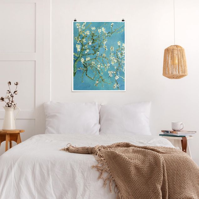 Abstract impressionism Vincent Van Gogh - Almond Blossoms