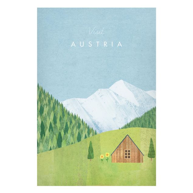 Mountain art prints Tourism Campaign - Austria