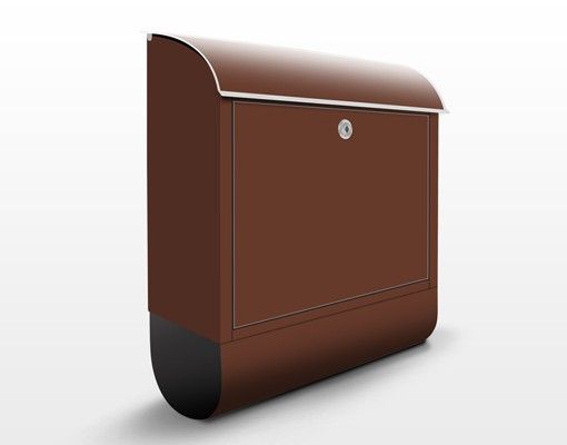 Letterboxes brown Colour Chocolate