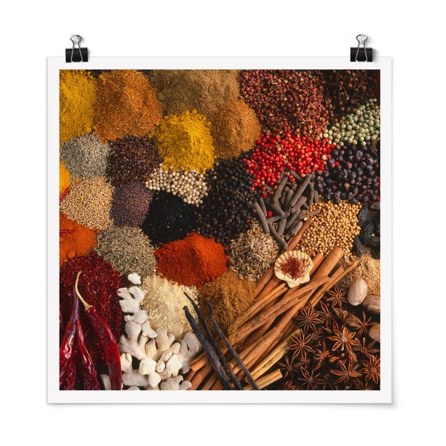 Spices wall art Exotic Spices