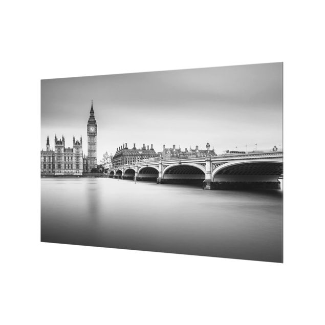Glass Splashback - Westminster Bridge And Big Ben - Landscape 2:3