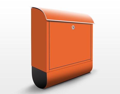 Letterboxes orange Colour Orange