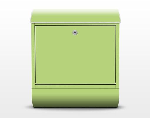 Blue letter box Colour Spring Green