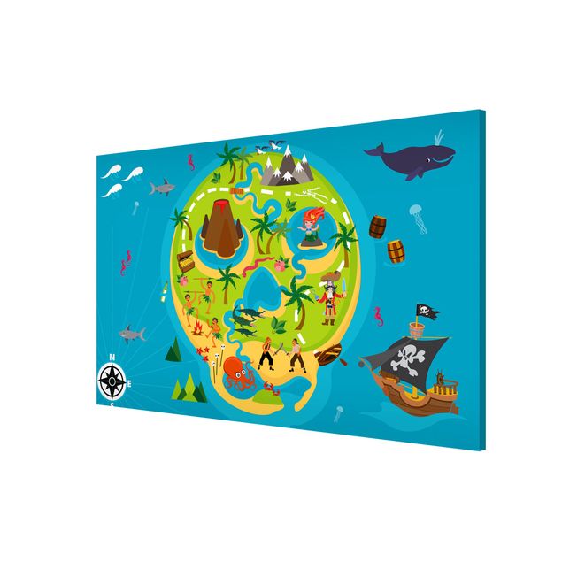 Pirate prints Playoom Mat Pirates - Welcome To The Pirate Island