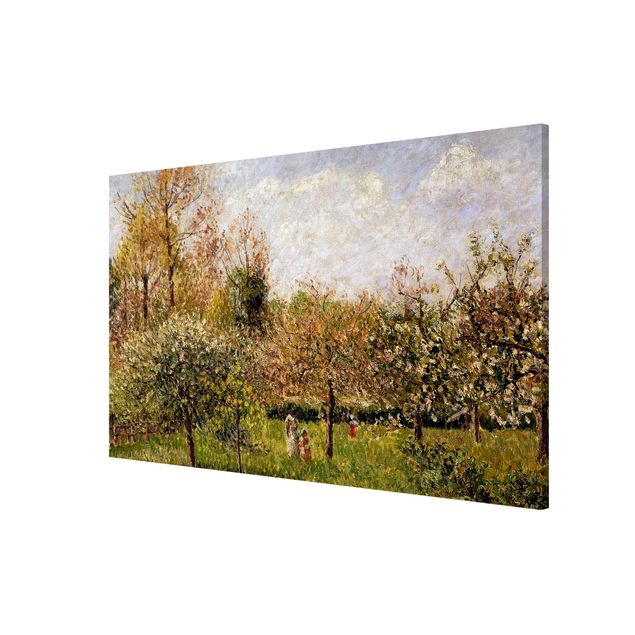 Impressionist art Camille Pissarro - Spring In Eragny