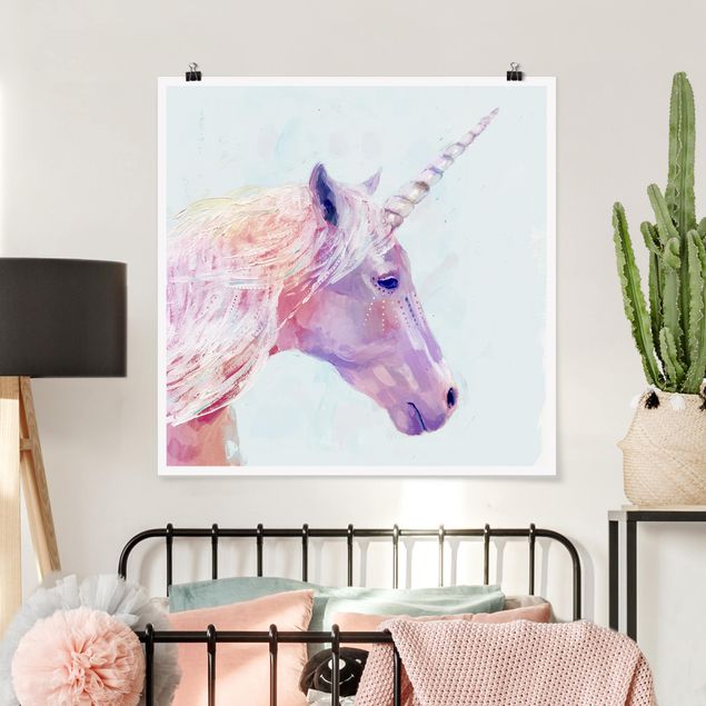 Prints animals Mystic Unicorn I