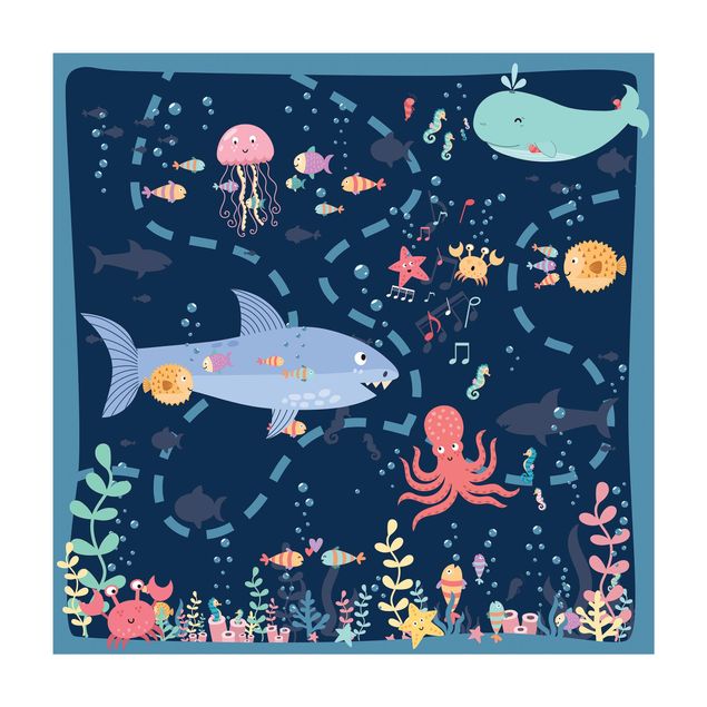 modern area rugs Playoom Mat Under Water - An Expedition