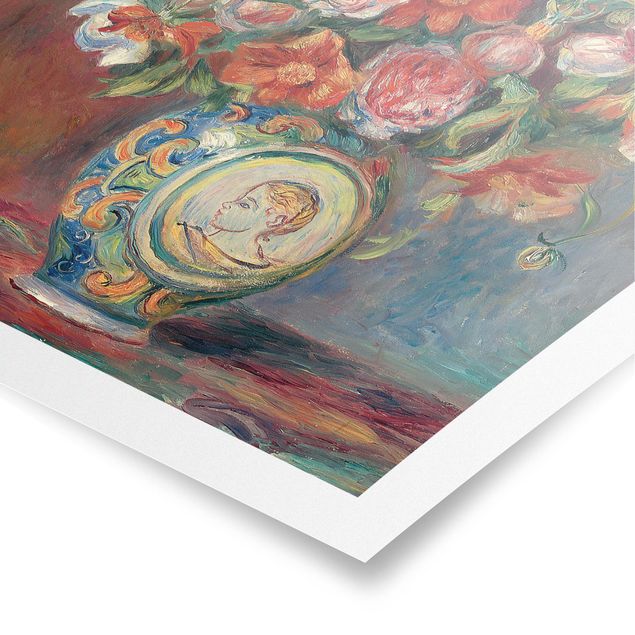Posters art print Auguste Renoir - Flower vase