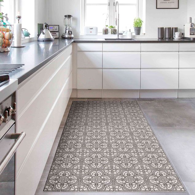 Kitchen Tile Pattern Faro Grey