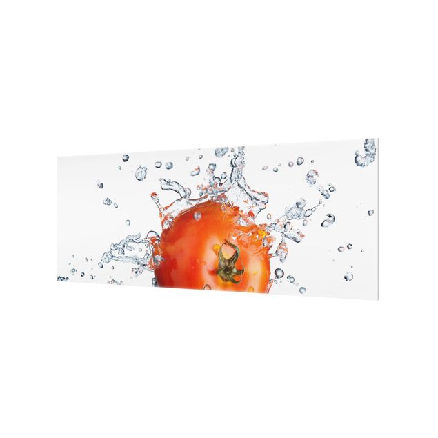 Glass Splashback - Fresh Tomato - Panoramic