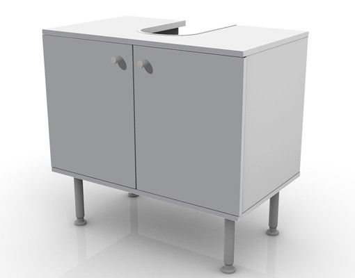 Wash basin cabinet design - Colour Cool Grey