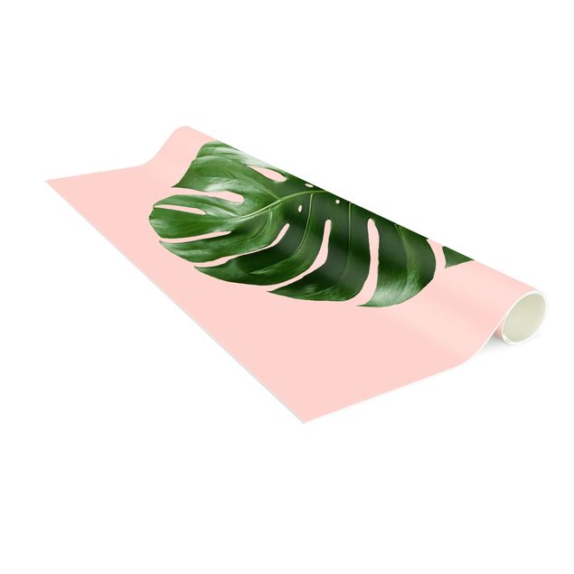 Modern rugs Ant With Monstera Leaf