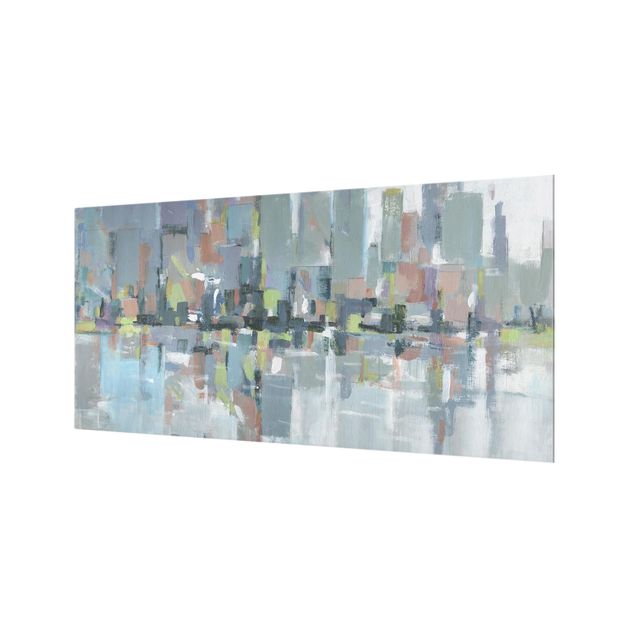 Glass Splashback - Metro City I - Landscape 1:2