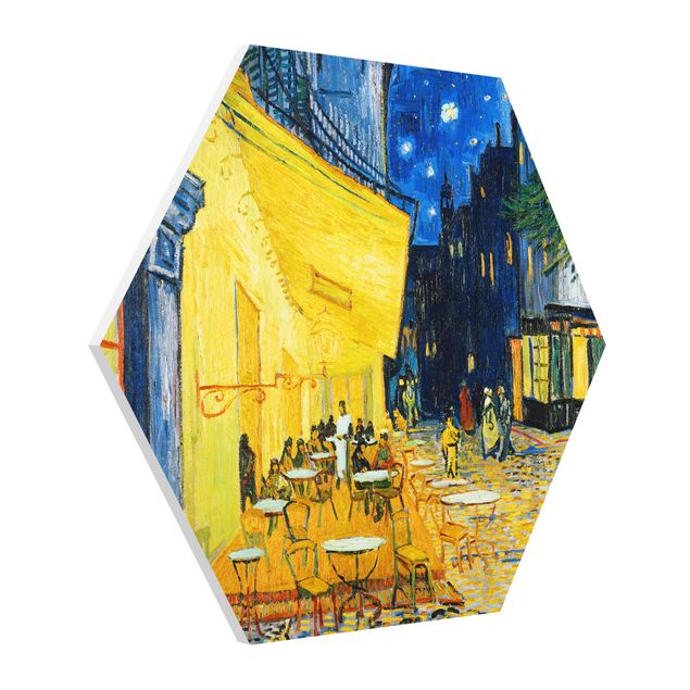 Post impressionism Vincent van Gogh - Café Terrace at Night