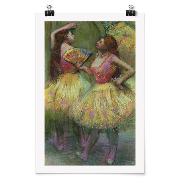 Canvas art Edgar Degas - Two Dancers Before Going On Stage