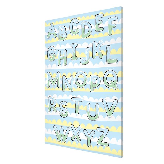 Magnet boards sayings & quotes I Am Learning The Alphabet From A To Z