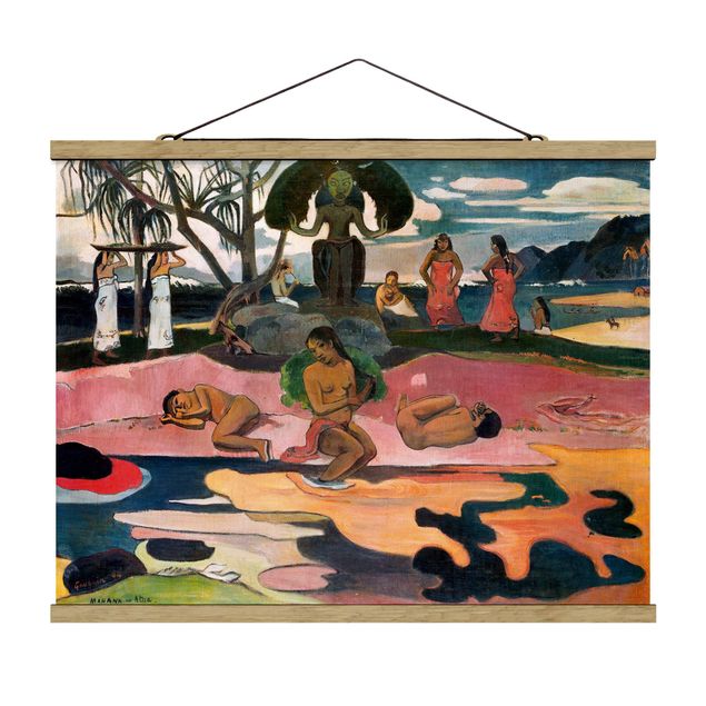Landscape wall art Paul Gauguin - Day Of The Gods (Mahana No Atua)