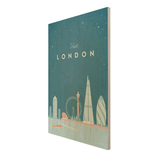 Henry Rivers Travel Poster - London