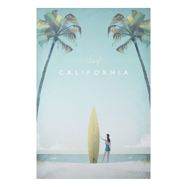 Landscape wall art Travel Poster - California