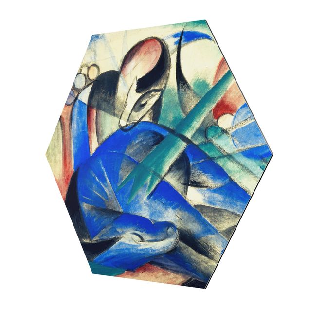 Animal canvas Franz Marc - Dreaming Horse