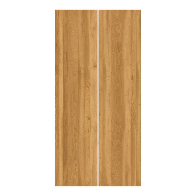 Sliding panel curtains wood Lemon