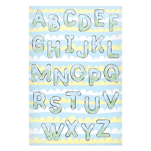 Alphabet poster printable I Am Learning The Alphabet From A To Z