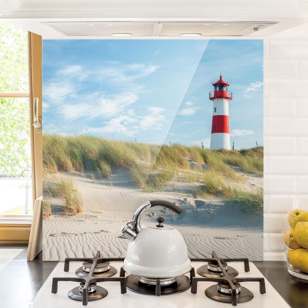 Kitchen Lighthouse At The North Sea