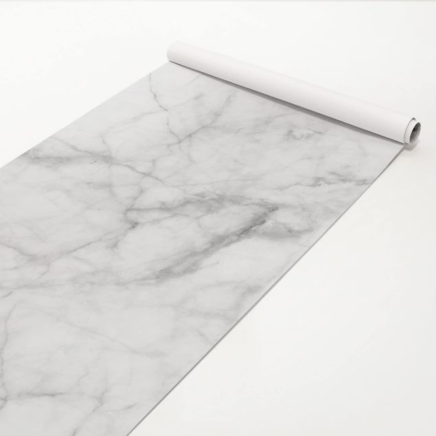 Adhesive films for furniture marble Bianco Carrara
