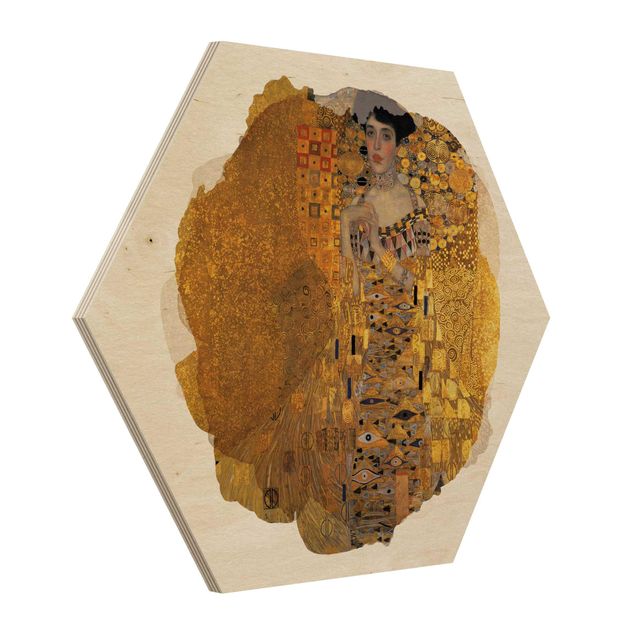 Klimt artist WaterColours - Gustav Klimt - Portrait Of Adele Bloch-Bauer I