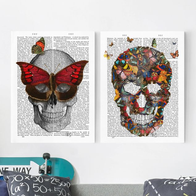 Kitchen Scary Reading - Butterfly Mask Set I