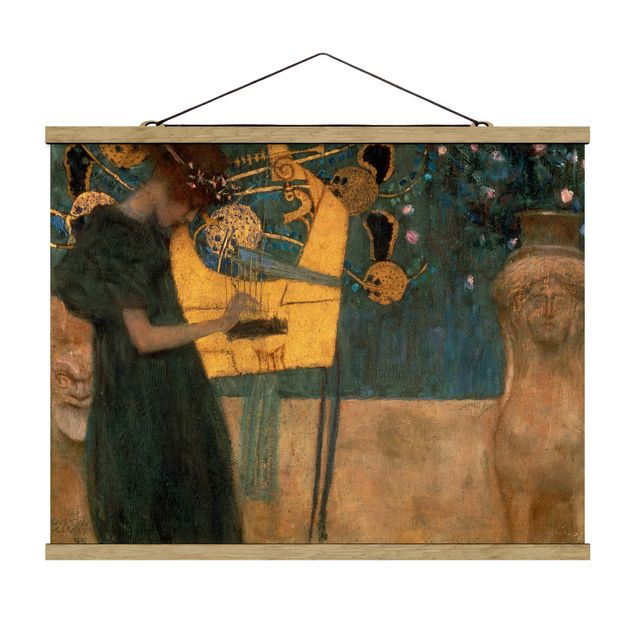 Art prints Gustav Klimt - Music