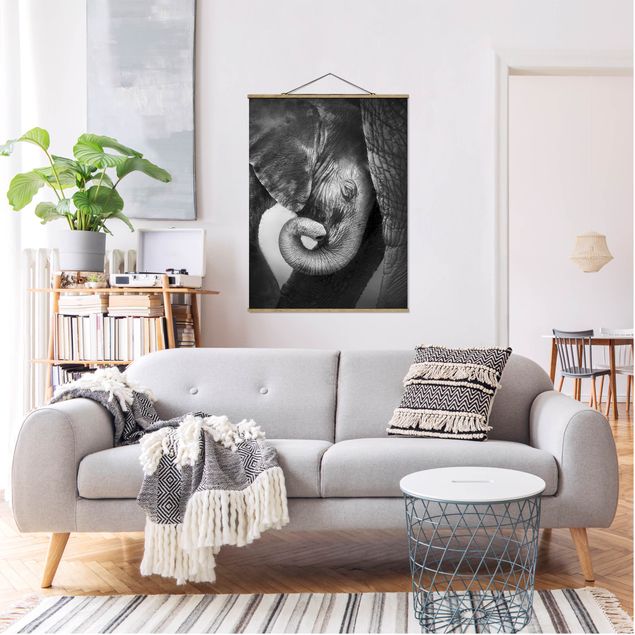 Animal canvas Mother's Love