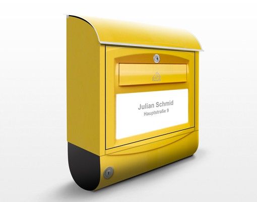 Letterboxes personalized text In Switzerland