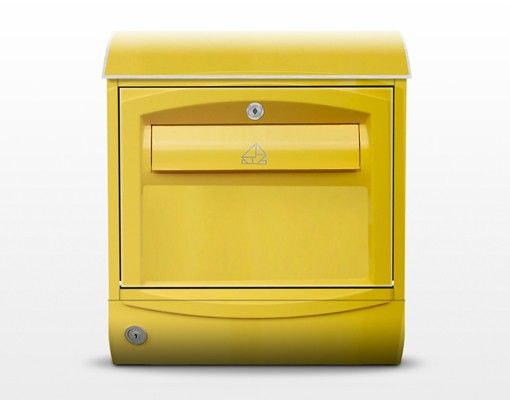 Letterboxes yellow In Switzerland