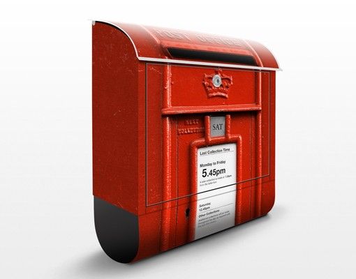 Red letter box In UK
