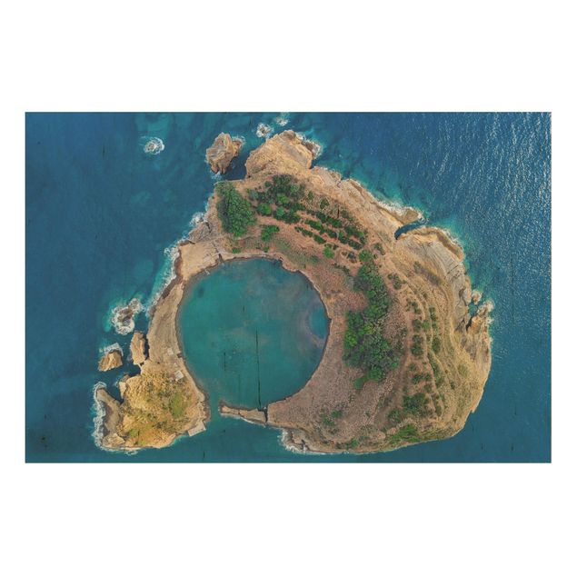 Kitchen Aerial View - The Island Of Vila Franca Do Campo