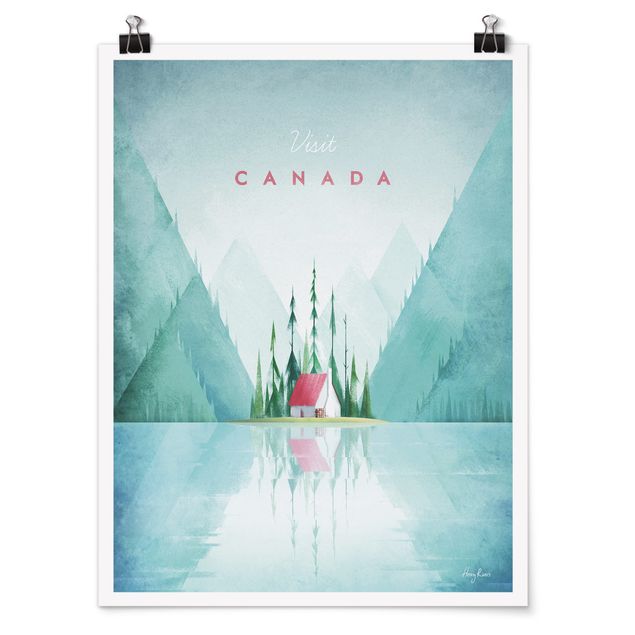 Art posters Travel Poster - Canada