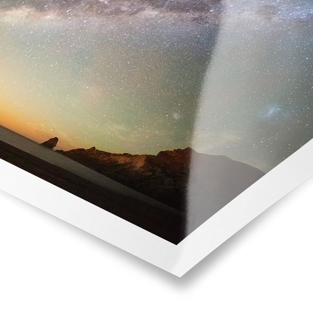 Posters landscape Starry Sky Above The Ocean