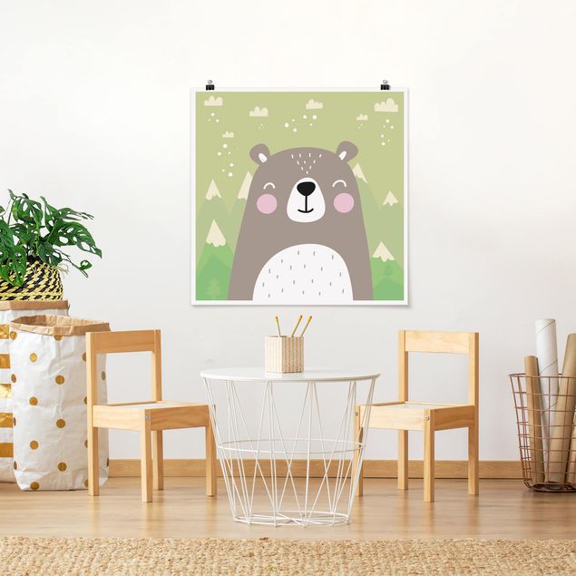 Kids room decor Little bear