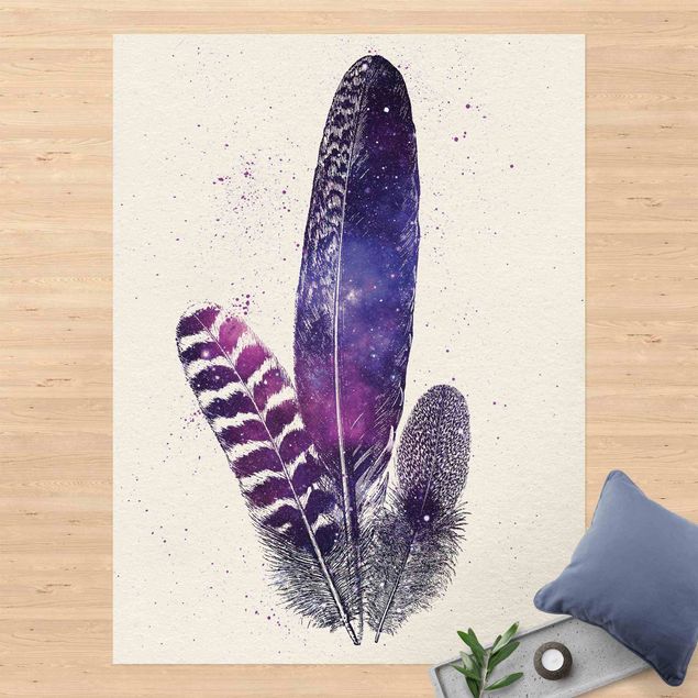 outdoor mat Feathers And Stars