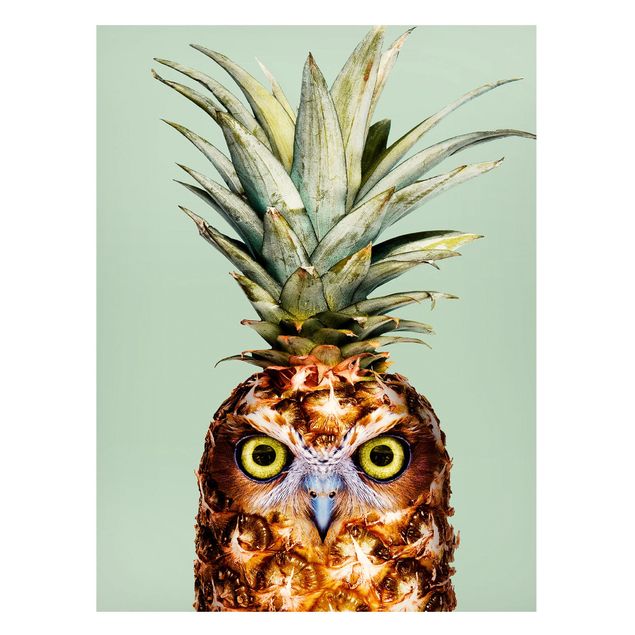 Art posters Pineapple With Owl