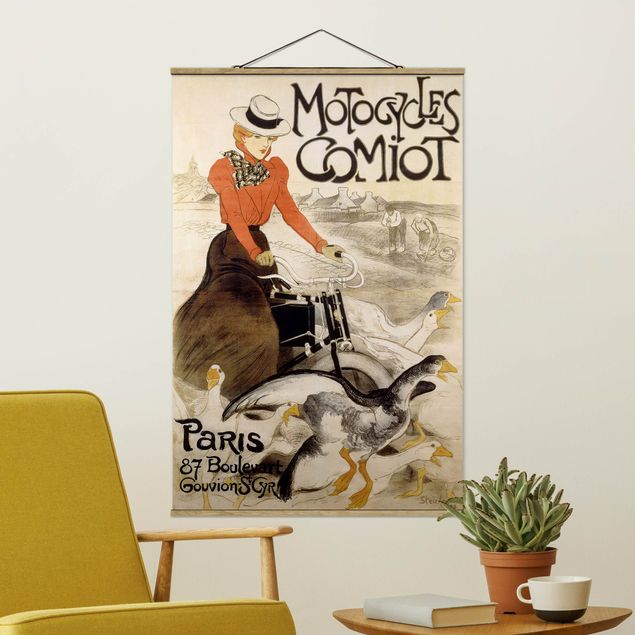 Kitchen Théophile Steinlen - Poster For Motor Comiot