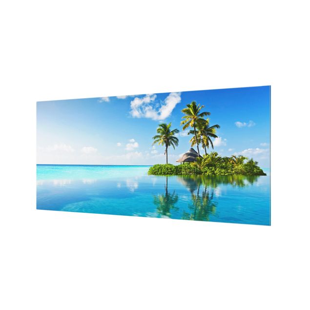 Glass Splashback - Tropical Paradise - Landscape 1:2